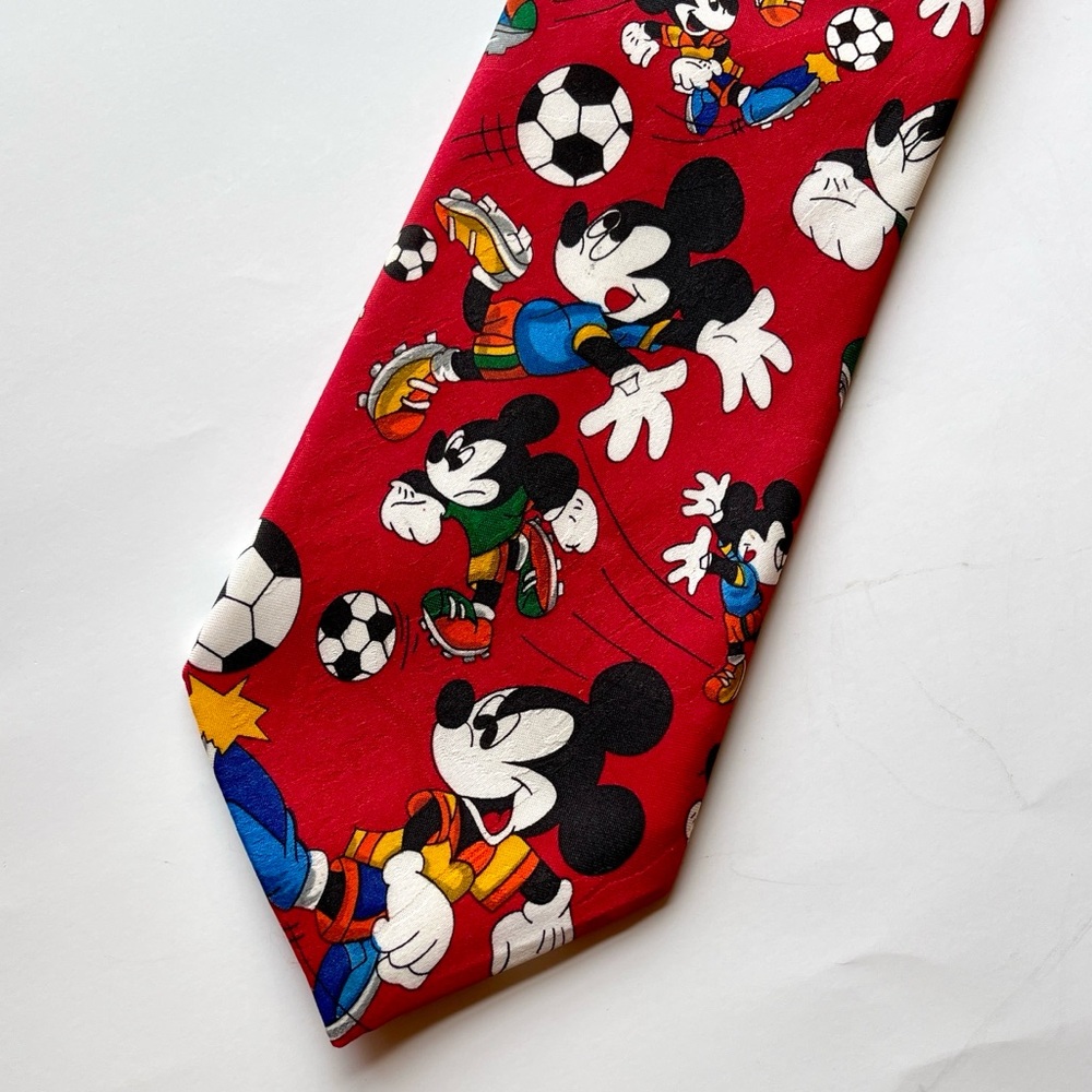 Disney Tie- Mickey Mouse Soccer